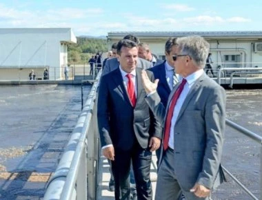 Ευχαριστίες Ζάεφ στην Ελλάδα για την οικονομική βοήθεια στην κατασκευή μονάδας βιολογικού καθαρισμού (φώτο-βίντεο)